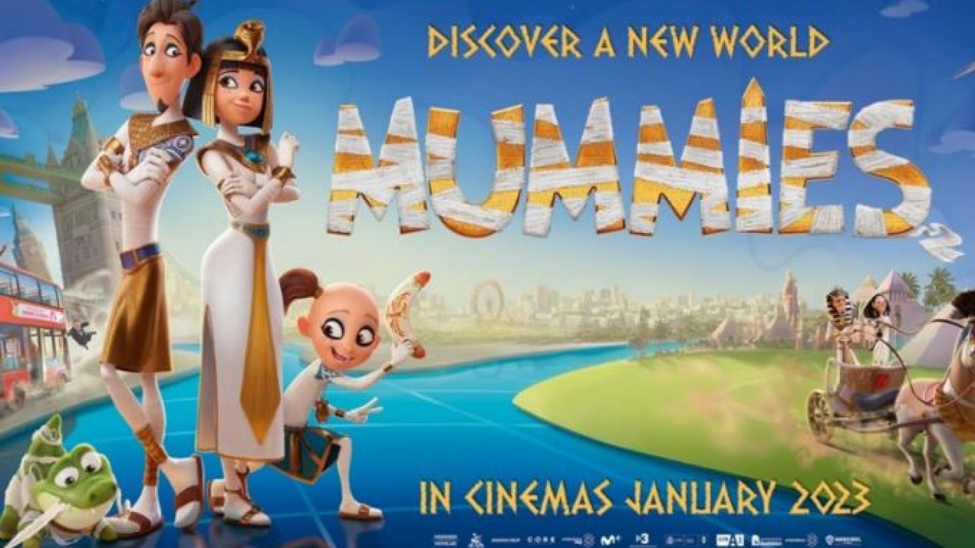 Mummies (2023) English Cartoon WEB-DL 720p