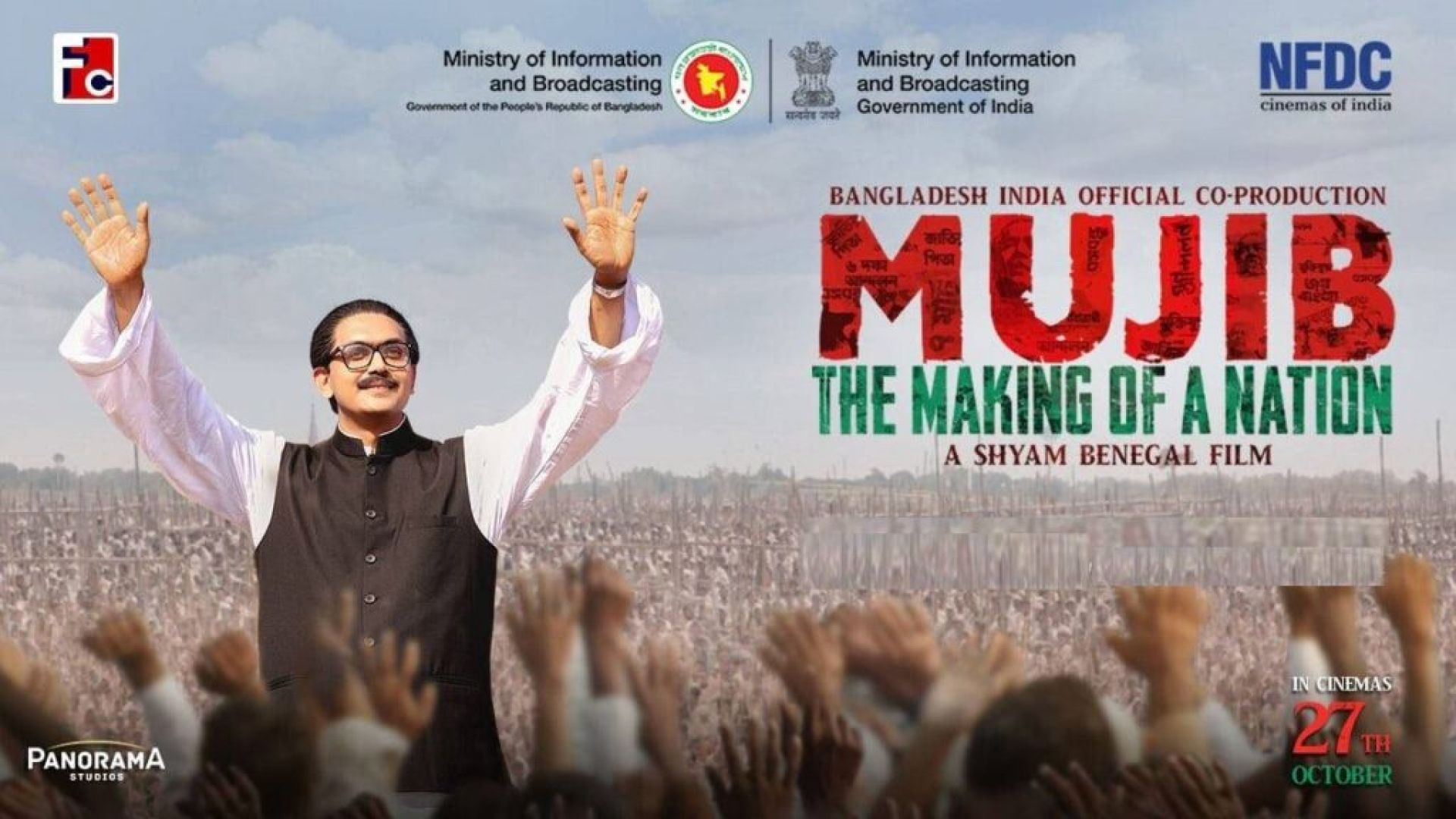 Mujib: The Making of a Nation (2023) Hindi Dubbed [Hall-Rip] 1080p