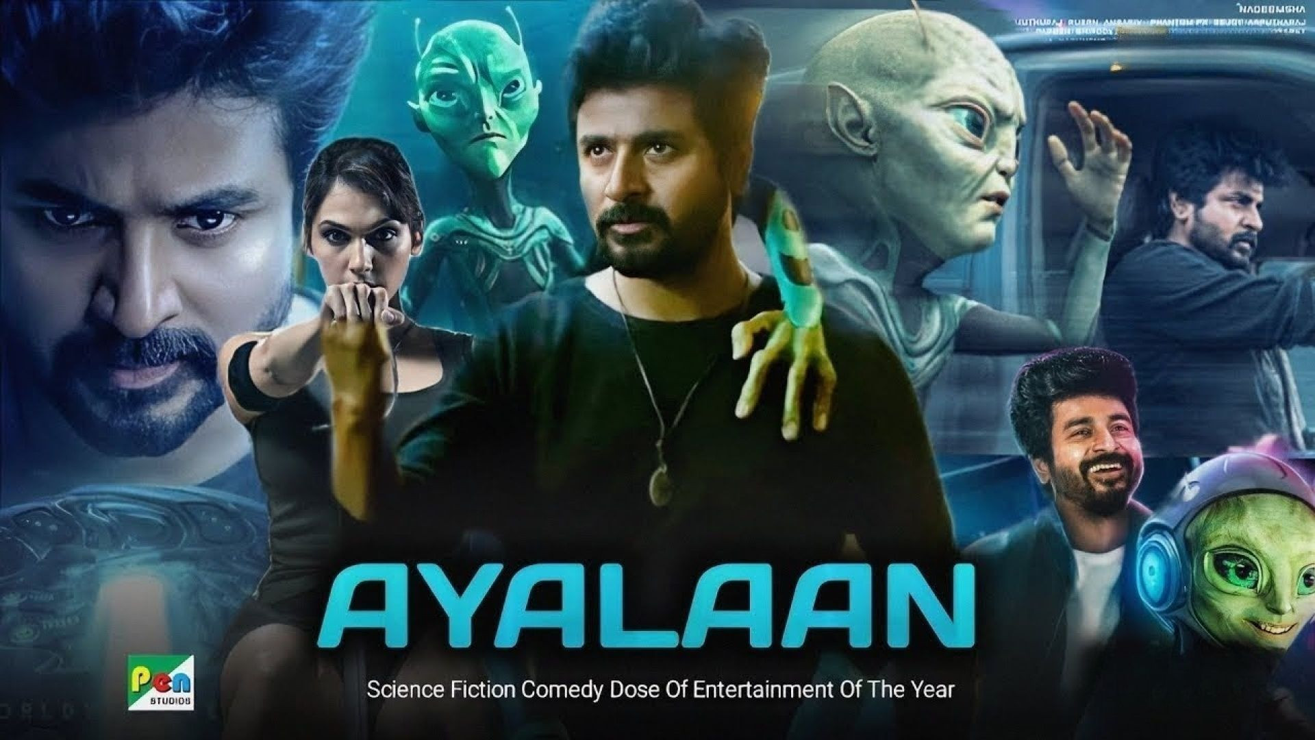 Ayalaan (2024) Dual Audio [Hindi HQ-Tamil] WEB-DL 720P